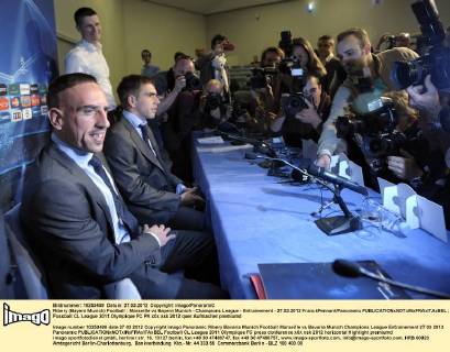 Fußball, Champions League, Pressekonferenz Olympique Marseille - Bayern München