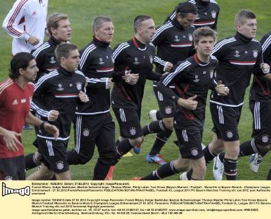 Fußball, Champions League, Training Bayern München