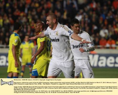 Fußball, Champions League, APOEL Nikosia - Real Madrid 0:3