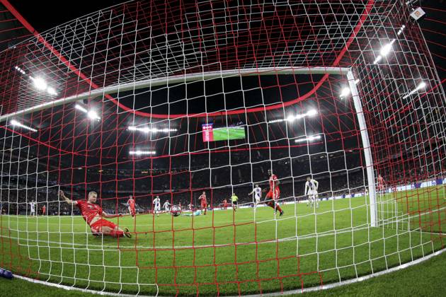 4 MATTHIJS DE LIGT (Bayern München) FOOTBALL : Bayern de Munich vs PSG -1 8e finale - ligue des Champions - 08 03 2023 Allianz Arena ElyxandroCegarra Panoramic