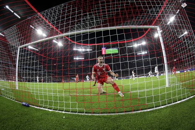 4 MATTHIJS DE LIGT (Bayern München) FOOTBALL : Bayern de Munich vs PSG -1 8e finale - ligue des Champions - 08 03 2023 Allianz Arena ElyxandroCegarra Panoramic