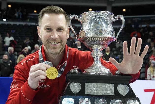 Curling, Tim Hortons Brier Winner Team Canada in London