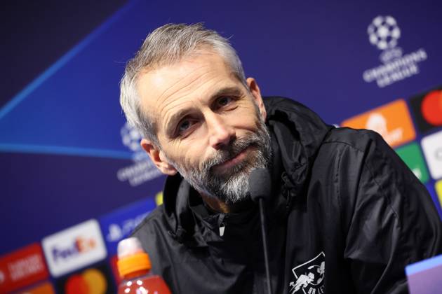 Football, CL, RB Leipzig, Press conference