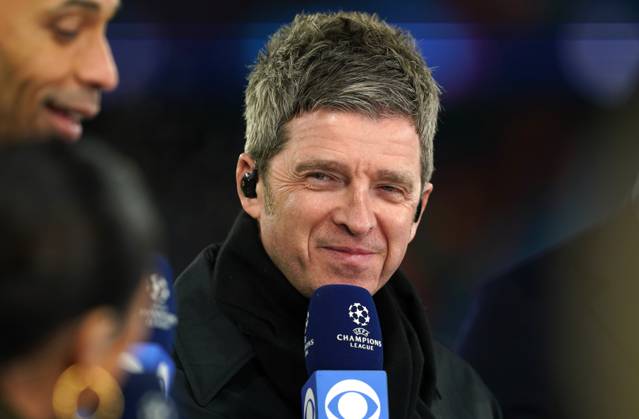 Football, CL, Manchester City - RB Leipzig, Noel Gallagher before the match
