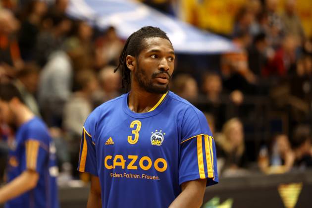 14 03 2023, easyCredit Basketball Bundesliga, BBL, season 2022 2023, men, Syntainics MBC Alba Berlin, 3, Jaleen Smith, Alba Berlin Weißenfels Stadthalle Sachsen Anhalt Germany