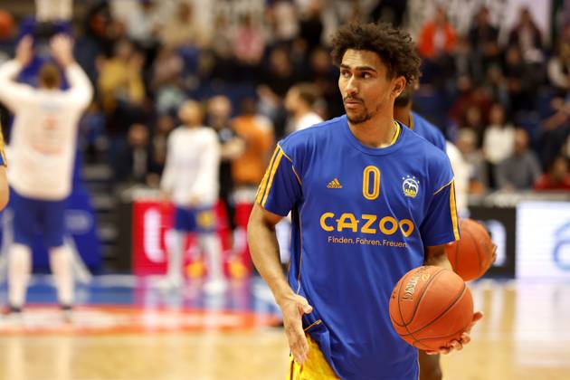 14 03 2023, easyCredit Basketball Bundesliga, BBL, season 2022 2023, men, Syntainics MBC Alba Berlin, 0, Maodo Lo, Alba Berlin Weißenfels Stadthalle Sachsen Anhalt Germany
