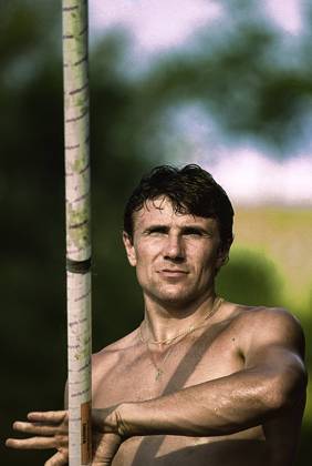 RECORD DATE NOT STATED Track and Field Sergey Bubka Sergey Bubka (URS) during a photo shoot for Nike International Athletics in the Olympic Stadium,Estadi Olimpic Lluis Companys, Barcelona, Spain 1991 Barcelona Olympic Stadium, Estadi Olimpic Spain Copyright: xPaulxJ.xSutton DUOMO PCNx TF9101 071058