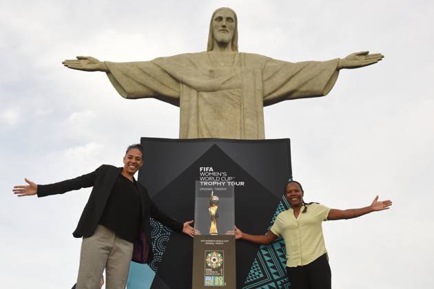 Football, FIFA Womens World Cup 2023, Trophy Tour in Rio de Janeiro