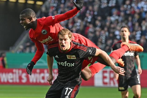 Football, DFB Cup, Eintracht Frankfurt - 1. FC Union Berlin