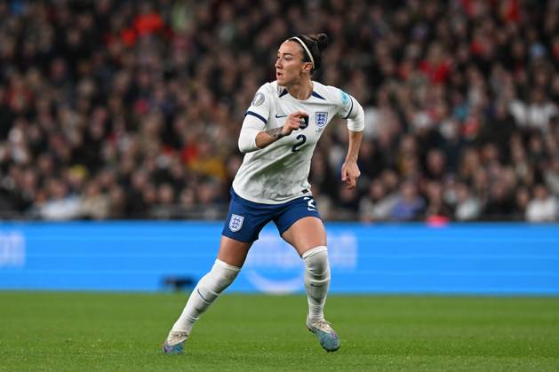 England Women v Brazil CONMEBOL UEFA Women s Champions Cup Finalissima Lucy Bronze of England during the CONMEBOL UEFA Women s Champions Cup Finalissima match between England Women and Brazil at Wembley Stadium, London, England on 6 April 2023. London Wembley Stadium Greater London England Editorial use only , Copyright: xGrahamxHuntx PSI-17188-0050