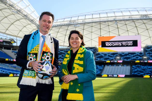 Football, FIFA Womens World Cup 2023, 100-day countdown deadline in Sydney