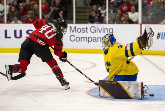Ice Hockey, Women, World Championship, Canada - Sweden