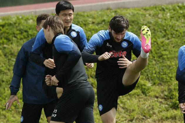 Football, CL, SSC Napoli Training