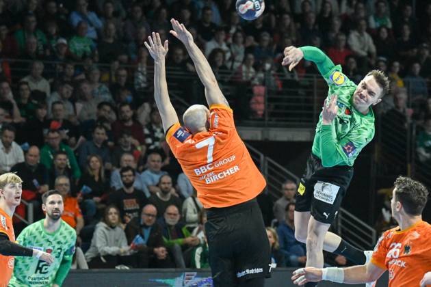 Handball, European League, Füchse Berlin - Kadetten Schaffhausen