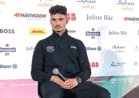 Motorsport, Formula E, ePrix Berlin-Tempelhof, Pascal Wehrlein Press Conference