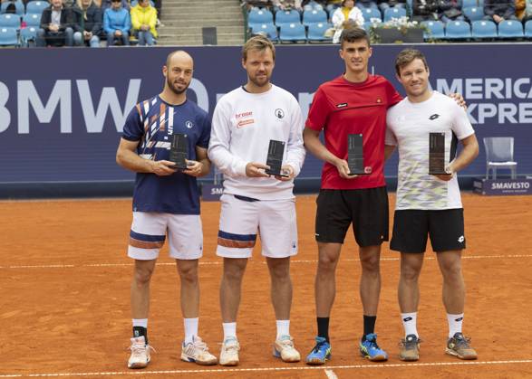 Tennis, ATP Tournament in Munich, Doubles Final