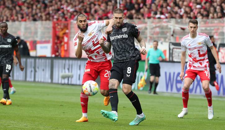 Football, 1. FC Union Berlin - Bayer 04 Leverkusen