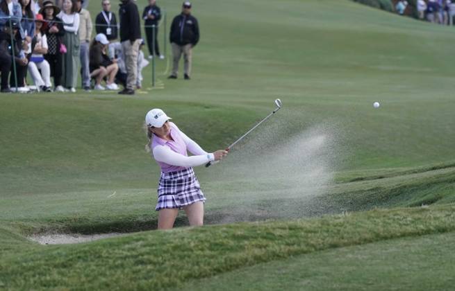 April 30, 2023: LPGA, Golf Damen - Lindsey Weaver-Wright, profesional golfer from Ladies Professional Golf Association, JM Eagle LA Championship 2023, The Wilshire Country Club, Los Angeles, CA, USA, April 30, 2023. - ZUMAmt3_ 20230430_zaf_mt3_027 Copyright: xScottxMitchellx