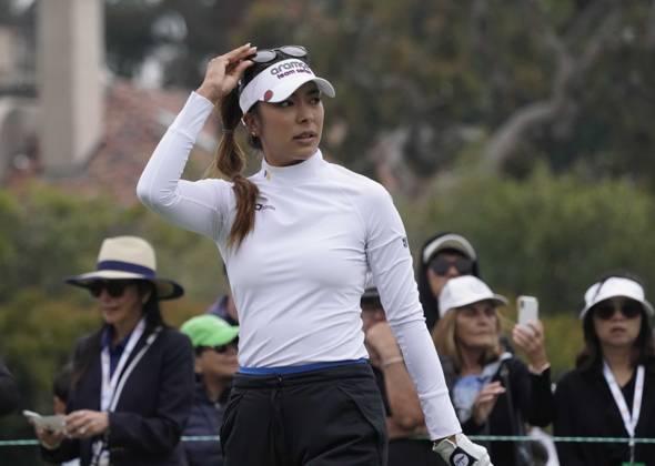 April 30, 2023: LPGA, Golf Damen - Alison Lee, a Los Angeles resident, earned a tenth place finish in the Ladies Professional Golf Association, JM Eagle LA Championship 2023, The Wilshire Country Club, Los Angeles, CA, USA, April 30, 2023. - ZUMAmt3_ 20230430_zaf_mt3_029 Copyright: xScottxMitchellx
