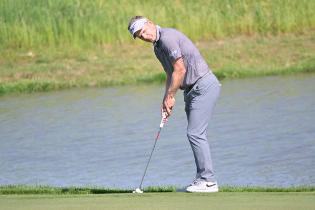 Golf - DS Automobiles 80Â° Open d Italia Luke Donald (ENG) during the DS Automobiles Italian Golf Open 2023 at Marco Simone Golf Club on May 04, 2023 in Rome Italy. Rome Marco Simone Golf Club Italy Copyright: xFabrizioxCorradettix xLiveMediax LPS_924175