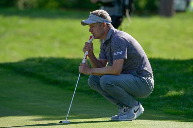 Golf - DS Automobiles 80Â° Open d Italia Luke Donald (ENG) during the DS Automobiles Italian Golf Open 2023 at Marco Simone Golf Club on May 04, 2023 in Rome Italy. Rome Marco Simone Golf Club Italy Copyright: xFabrizioxCorradettix xLiveMediax LPS_924179
