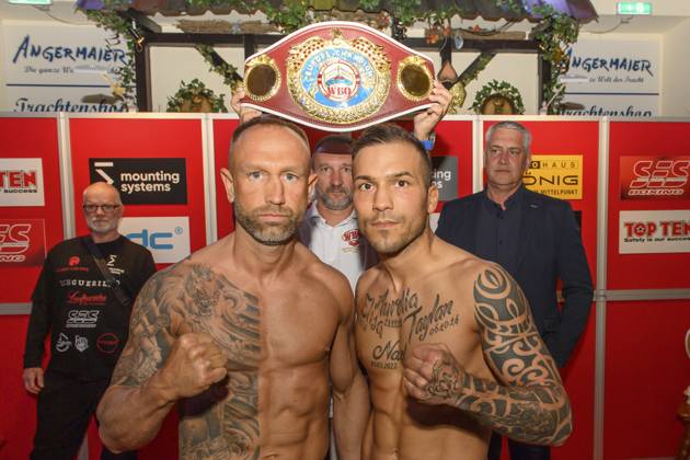 Boxing, SES Boxing Gala in Berlin, Weigh-in date