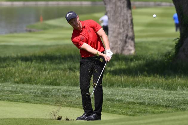 Golf - DS Automobiles 80Â° Open d Italia Simon FORSSTROM (SWE) during the DS Automobiles 80Â° Open d™Italia Day 2 May 4, 2023 at the Marco Simone Golf &amp; Country Club in Rome, Italy. Rome Marco Simone Golf Club Italy Copyright: xDomenicoxCippitellix xLiveMediax LPS_925630