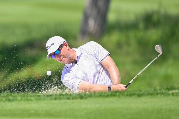Oliver Bekker (RSA) during the DS Automobiles 80Ã‚Â° Italian Golf Open 2023 at Marco Simone Golf Club on May 05, 2023 in Rome Italy.  Copyright: xFabrizioxCorradetti LiveMediax x xLivexMediax 0 IPA_IPA37739835