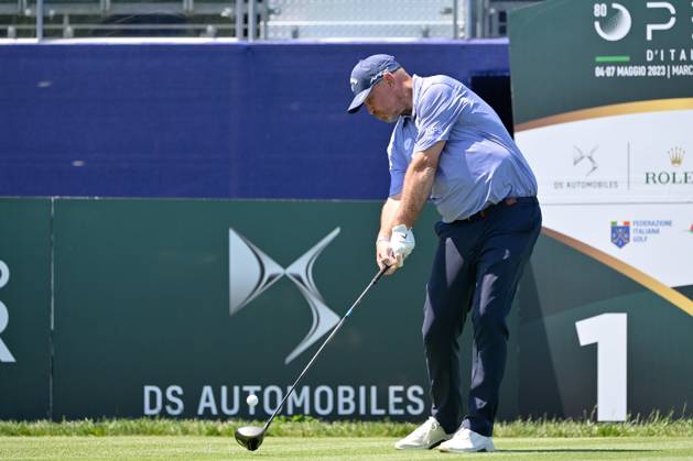 Thomas Bjorn (DEN) during the DS Automobiles 80Ã‚Â° Italian Golf Open 2023 at Marco Simone Golf Club on May 05, 2023 in Rome Italy.  Copyright: xFabrizioxCorradetti LiveMediax x xLivexMediax 0 IPA_IPA37739632