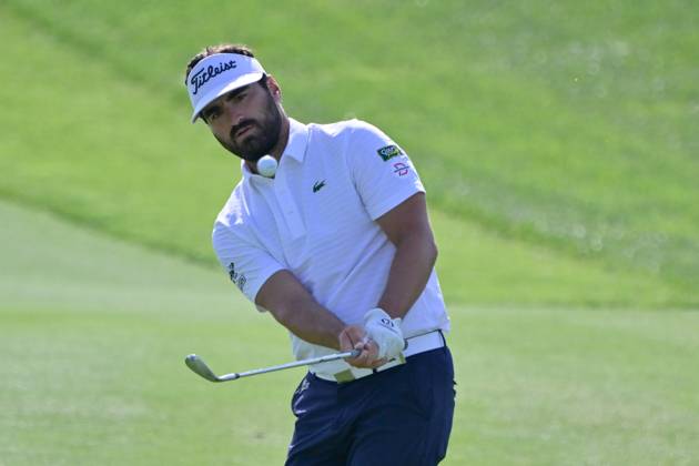 Antoine Rozner (FRA) during the DS Automobiles 80Ã‚Â° Italian Golf Open 2023 at Marco Simone Golf Club on May 05, 2023 in Rome Italy.  Copyright: xFabrizioxCorradetti LiveMediax x xLivexMediax 0 IPA_IPA37740020
