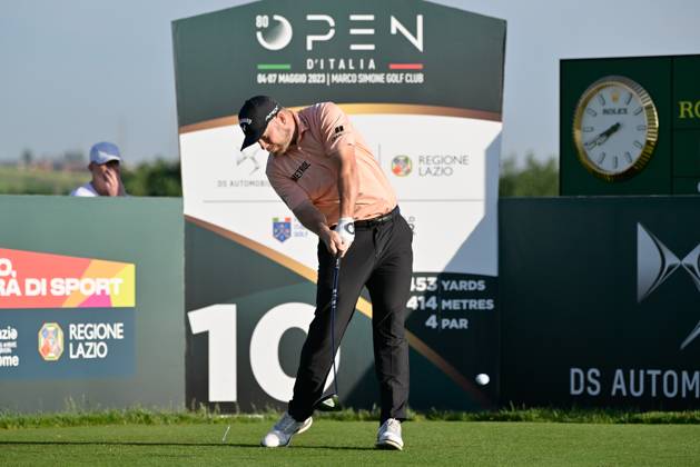 Richie Ramsay (SCO) during the DS Automobiles 80Ã‚Â° Italian Golf Open 2023 at Marco Simone Golf Club on May 05, 2023 in Rome Italy.  Copyright: xFabrizioxCorradetti LiveMediax x xLivexMediax 0 IPA_IPA37740080