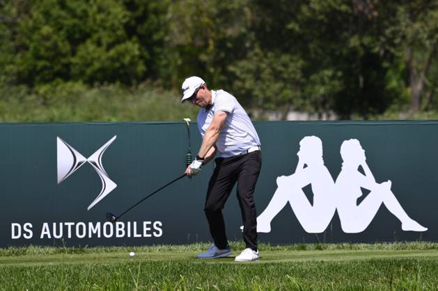 Golf - DS Automobiles 80Â° Open d Italia Oliver BEKKER (RSA) during the DS Automobiles 80Â° Open d™Italia Day 2 May 4, 2023 at the Marco Simone Golf &amp; Country Club in Rome, Italy. Rome Marco Simone Golf Club Italy Copyright: xDomenicoxCippitellix xLiveMediax LPS_925727
