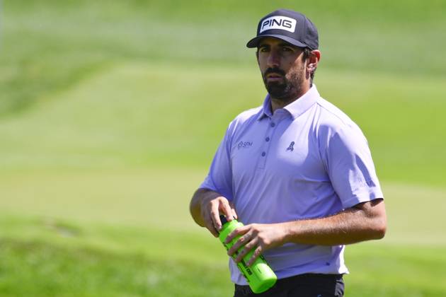 Golf - DS Automobiles 80Â° Open d Italia Matthieu PAVON (FRA) during the DS Automobiles 80Â° Open d™Italia Day 2 May 4, 2023 at the Marco Simone Golf &amp; Country Club in Rome, Italy. Rome Marco Simone Golf Club Italy Copyright: xDomenicoxCippitellix xLiveMediax LPS_925747