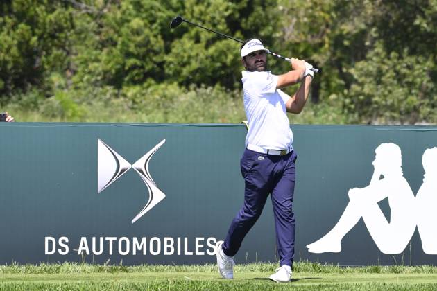 Golf - DS Automobiles 80Â° Open d Italia Antoine ROZNER (FRA) during the DS Automobiles 80Â° Open d™Italia Day 2 May 4, 2023 at the Marco Simone Golf &amp; Country Club in Rome, Italy. Rome Marco Simone Golf Club Italy Copyright: xDomenicoxCippitellix xLiveMediax LPS_925769