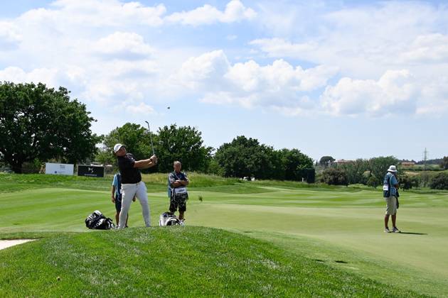 5th May 2023, Marco Simone Golf and Country Club, Guidonia, Italy; DS Automobiles Italian Open Golf round 2; LOMBARD, Zander  ActionPlus12505220 AllxShotxLive