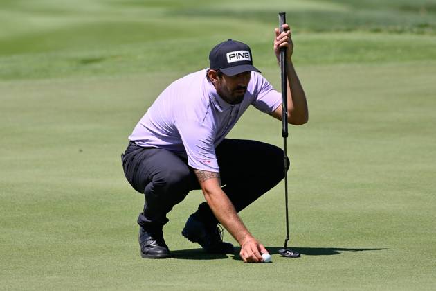 5th May 2023, Marco Simone Golf and Country Club, Guidonia, Italy; DS Automobiles Italian Open Golf round 2; PAVON, Matthieu  ActionPlus12505181 AllxShotxLive