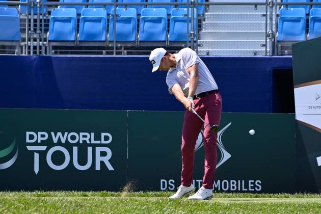 5th May 2023, Marco Simone Golf and Country Club, Guidonia, Italy; DS Automobiles Italian Open Golf round 2; PEREZ, Victor  ActionPlus12505200 AllxShotxLive