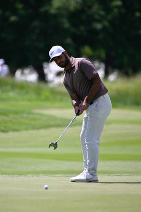 5th May 2023, Marco Simone Golf and Country Club, Guidonia, Italy; DS Automobiles Italian Open Golf round 2; SHARMA, Shubhankar  ActionPlus12505229 AllxShotxLive