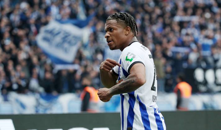 Football, Hertha BSC, Jessic Ngankam rejects move to Union Berlin, archive photos