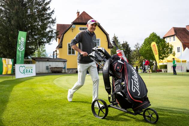 GOLF - Goesser Open 2023 MARIA LANKOWITZ,AUSTRIA,10.MAY.23 - GOLF - Alps Tour, Goesser Open ProAm, GC Erzherzog Johann. Image shows Markus Brier (AUT).  GEPAxpictures xMaticxKlansek