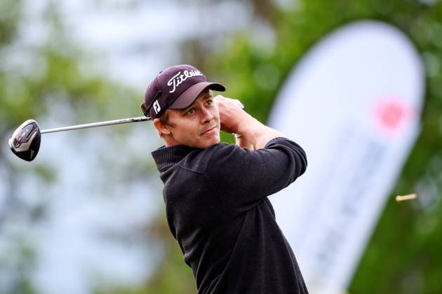 GOLF - Goesser Open 2023 MARIA LANKOWITZ,AUSTRIA,10.MAY.23 - GOLF - Alps Tour, Goesser Open ProAm, GC Erzherzog Johann. Image shows Nikolaus Wimmer (AUT).  GEPAxpictures xMaticxKlansek