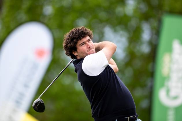 GOLF - Goesser Open 2023 MARIA LANKOWITZ,AUSTRIA,10.MAY.23 - GOLF - Alps Tour, Goesser Open ProAm, GC Erzherzog Johann. Image shows Riccardo Bregoli (ITA).  GEPAxpictures xMaticxKlansek