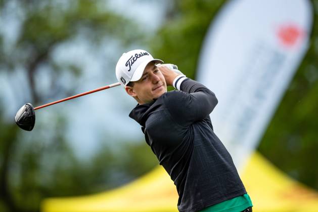 GOLF - Goesser Open 2023 MARIA LANKOWITZ,AUSTRIA,10.MAY.23 - GOLF - Alps Tour, Goesser Open ProAm, GC Erzherzog Johann. Image shows Timon Baltl (AUT).  GEPAxpictures xMaticxKlansek