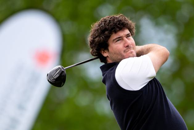 GOLF - Goesser Open 2023 MARIA LANKOWITZ,AUSTRIA,10.MAY.23 - GOLF - Alps Tour, Goesser Open ProAm, GC Erzherzog Johann. Image shows Riccardo Bregoli (ITA).  GEPAxpictures xMaticxKlansek