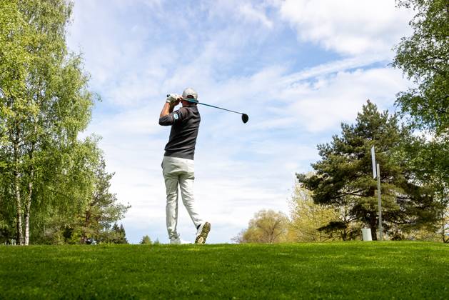 GOLF - Goesser Open 2023 MARIA LANKOWITZ,AUSTRIA,10.MAY.23 - GOLF - Alps Tour, Goesser Open ProAm, GC Erzherzog Johann. Image shows Markus Brier (AUT).  GEPAxpictures xMaticxKlansek