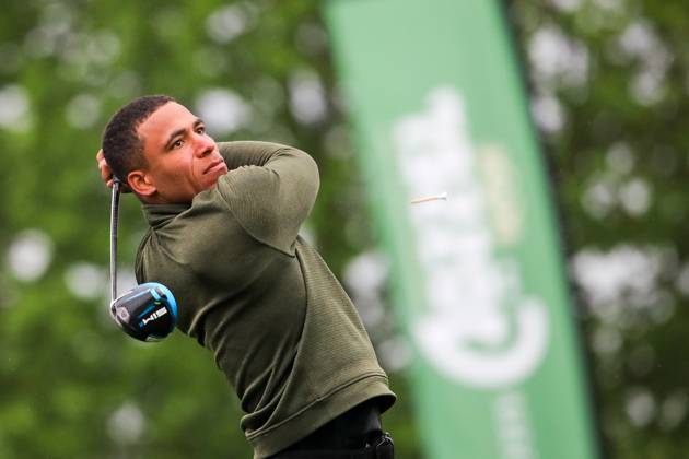 GOLF - Goesser Open 2023 MARIA LANKOWITZ,AUSTRIA,11.MAY.23 - GOLF - Alps Tour, Goesser Open, GC Erzherzog Johann. Image shows Antoine Santarelli (FRA).  GEPAxpictures xMaticxKlansek