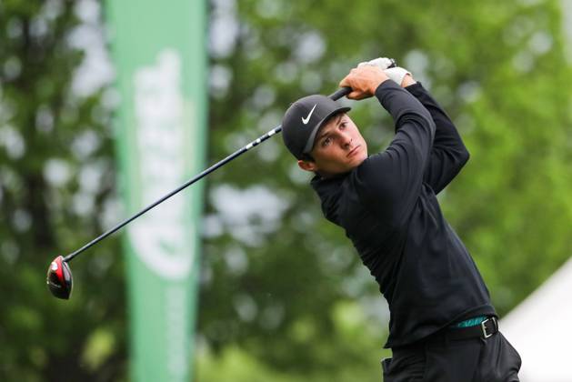 GOLF - Goesser Open 2023 MARIA LANKOWITZ,AUSTRIA,11.MAY.23 - GOLF - Alps Tour, Goesser Open, GC Erzherzog Johann. Image shows Andrea Romano (ITA).  GEPAxpictures xMaticxKlansek
