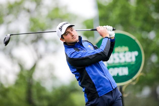 GOLF - Goesser Open 2023 MARIA LANKOWITZ,AUSTRIA,11.MAY.23 - GOLF - Alps Tour, Goesser Open, GC Erzherzog Johann. Image shows Gianmaria Rean Trinchero (ITA).  GEPAxpictures xMaticxKlansek