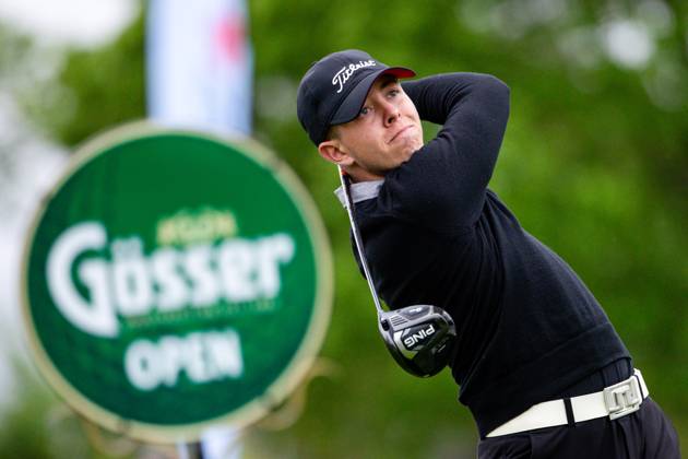 GOLF - Goesser Open 2023 MARIA LANKOWITZ,AUSTRIA,12.MAY.23 - GOLF - Alps Tour, Goesser Open, GC Erzherzog Johann. Image shows Richard Sarkozi (HUN).  GEPAxpictures xMaticxKlansek