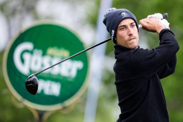 GOLF - Goesser Open 2023 MARIA LANKOWITZ,AUSTRIA,12.MAY.23 - GOLF - Alps Tour, Goesser Open, GC Erzherzog Johann. Image shows Hermes Ferchaud (FRA).  GEPAxpictures xMaticxKlansek